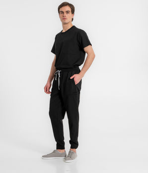 Mens Modern Crew Neck Jogger Set